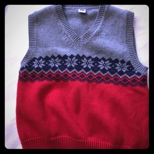 Little boy sweater vest